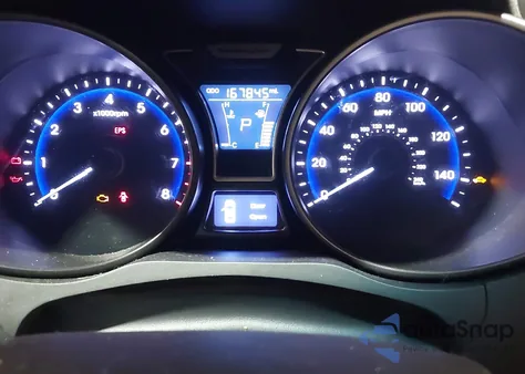 2013 Hyundai Veloster Turbo W/Black z USA, uszkodzony, nr VIN KMHTC6AE8DU163538